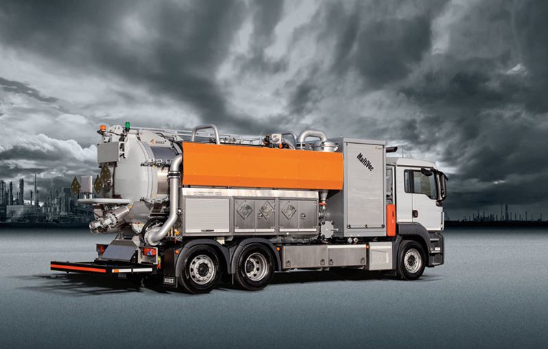 KOKS multivac vacuum trucks wet